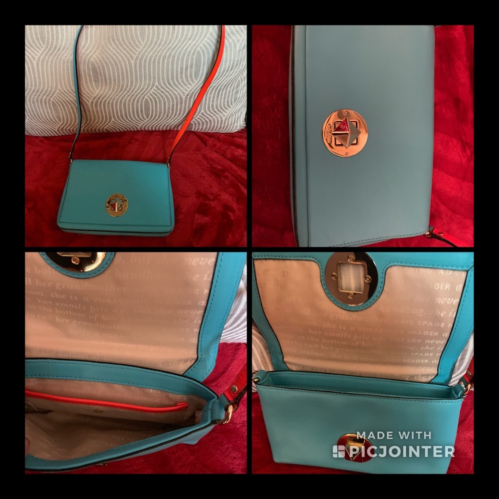 Eeuc Kate Spade small crossbody purse vivid colors